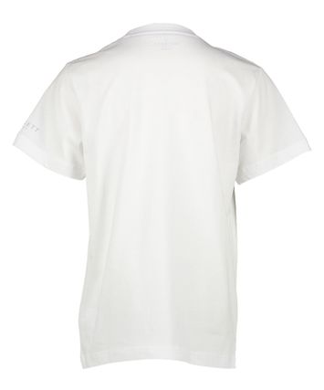 Witte t-shirt met logo Hackett