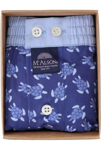 Boxershort met schildpadden Mc Alson 
