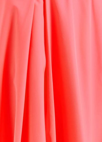 Fluo roze geplisseerde midirok Hosanna Essentiel