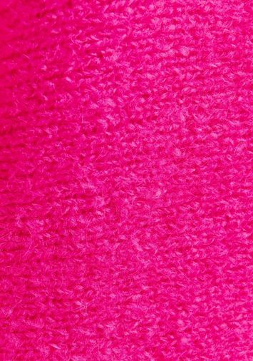 Felroze mohairmix trui met vleermuismouwen Hattitude Essentiel 