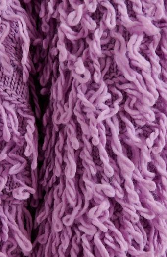 Lila oversized breiwerk in lusjessteek Hinwood Essentiel