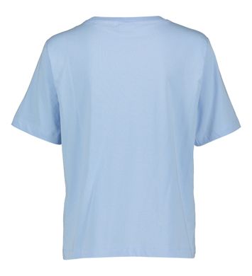 Lichtblauwe t-shirt met ijsje in pailletten Hicecream Essentiel 