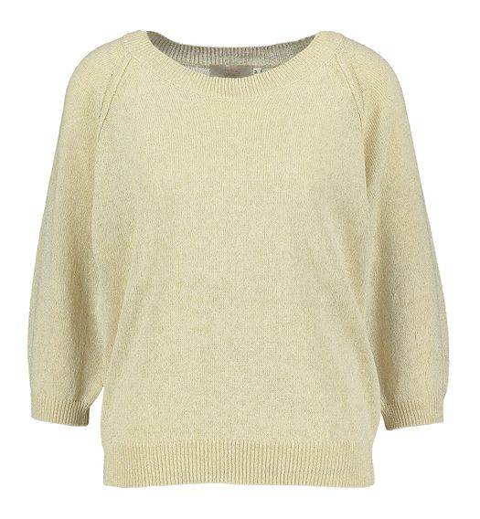 Gouden gehaakte trui Signe Nature