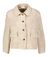 Beige jasjse met bruine knopen Signe Nature