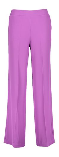 Paarse lange wijde broek Signe Nature 