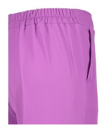 Paarse lange wijde broek Signe Nature 