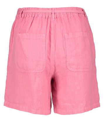 Roze linnen short Signe Nature 