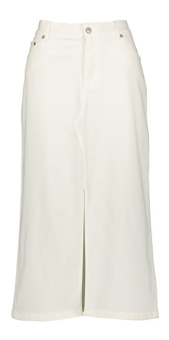 Witte jeansrok Signe Nature