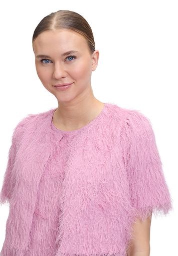 Oudroze bolero met franjes Vera Mont