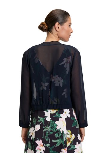 Blauwe bolero met mouwen Vera Mont 