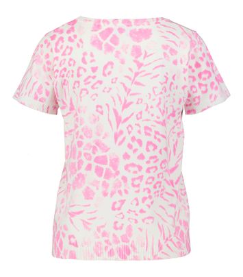Roze cardigan en top in 2-delig set Leo & Ugo