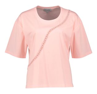 Leo & Ugo Roze t-shirt met pailetten Tea