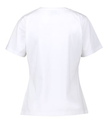 Witte t-shirt met opdruk Leo & Ugo