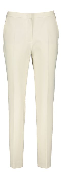 Ecru geklede broek Doro Raffaello