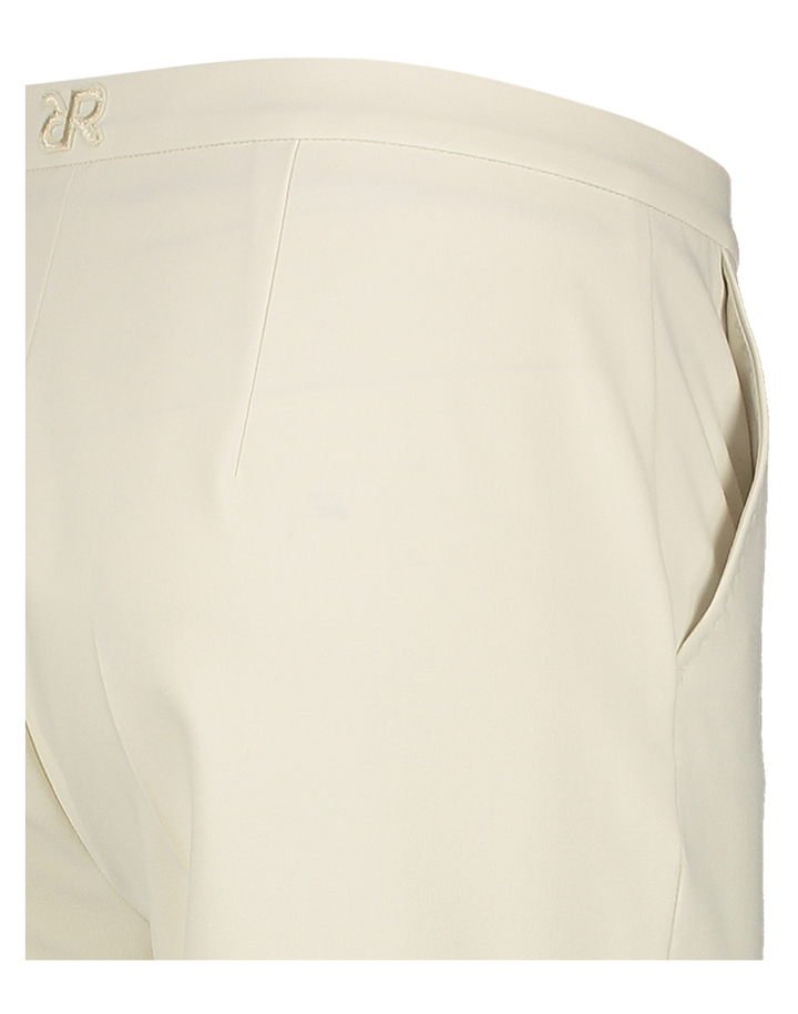 Ecru geklede broek Doro Raffaello