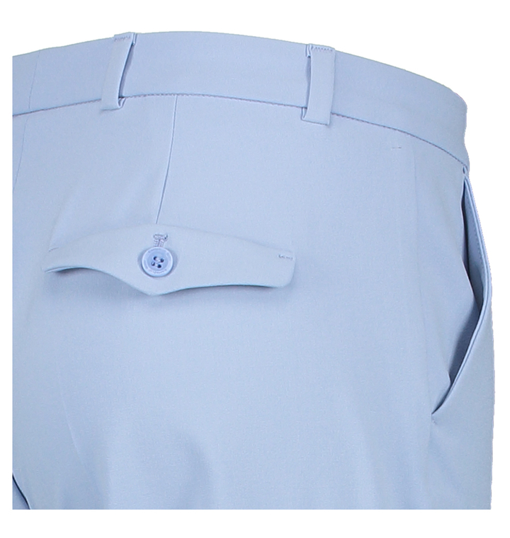 Lichtblauwe geklede broek Dorain Raffaello 