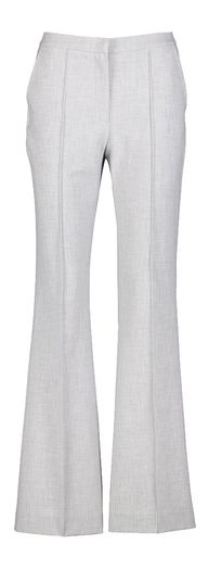 Grijze geklede flaired broek Doro Flaired Raffaello 