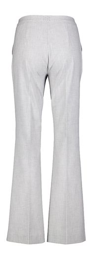 Grijze geklede flaired broek Doro Flaired Raffaello 