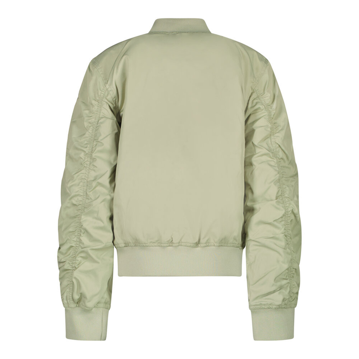 Olijfgroene zomerjas met rits Gania Cars