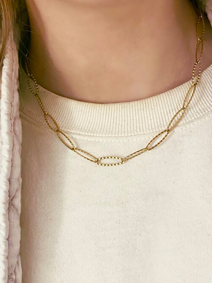 Schakelketting twisted Ellen Beekmans