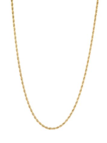 Verguld ketting Rope Ellen Beekmans 