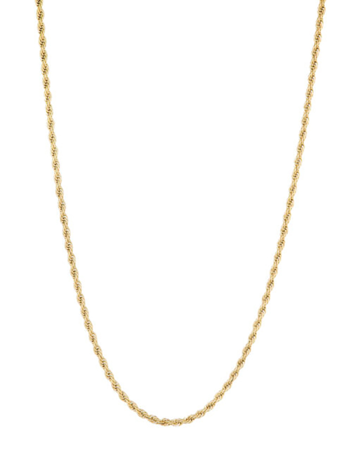 Vergulde ketting Rope Ellen Beekmans