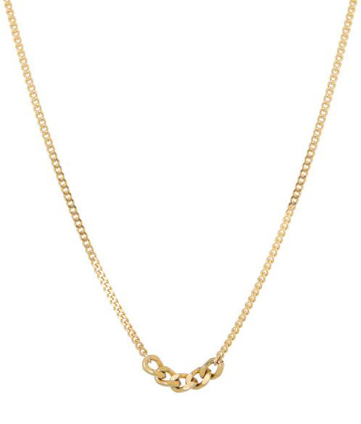 Gouden schakelketting Ellen Beekmans