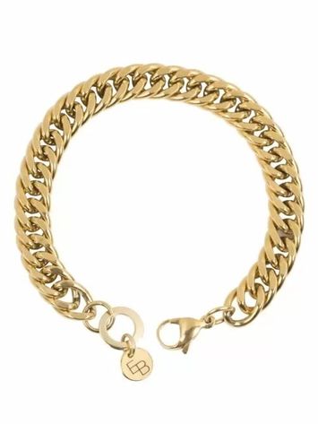 Armband met grove schakel Ellen Beekmans