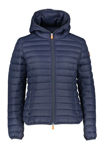Donkerblauwe padded jas met kap Daisy Save The Duck