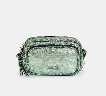 Metallic groene schoudertas Hamen Essentiel 