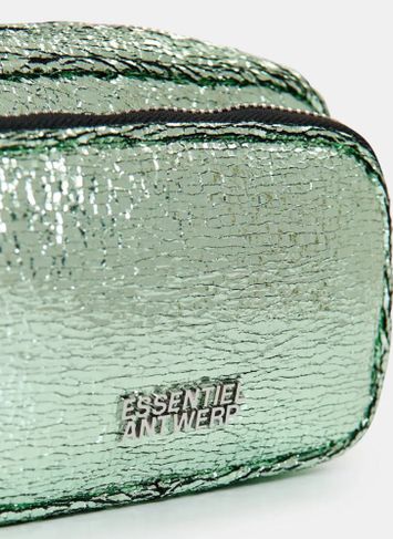 Metallic groene schoudertas Hamen Essentiel 
