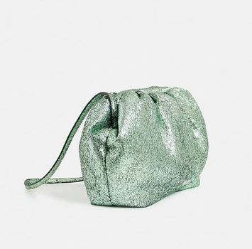 Groene tas in faux leer Hamaretto Essentiel