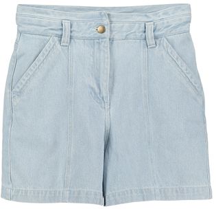 Indee Licht blauwe jeans short met hoge taille Siesta