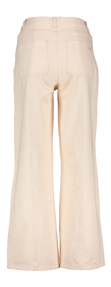 Roze wide leg jeans met hoge taille Song Indee 