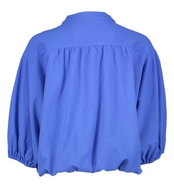 Blauwe bloes met elastiek onderaan Sister Indee