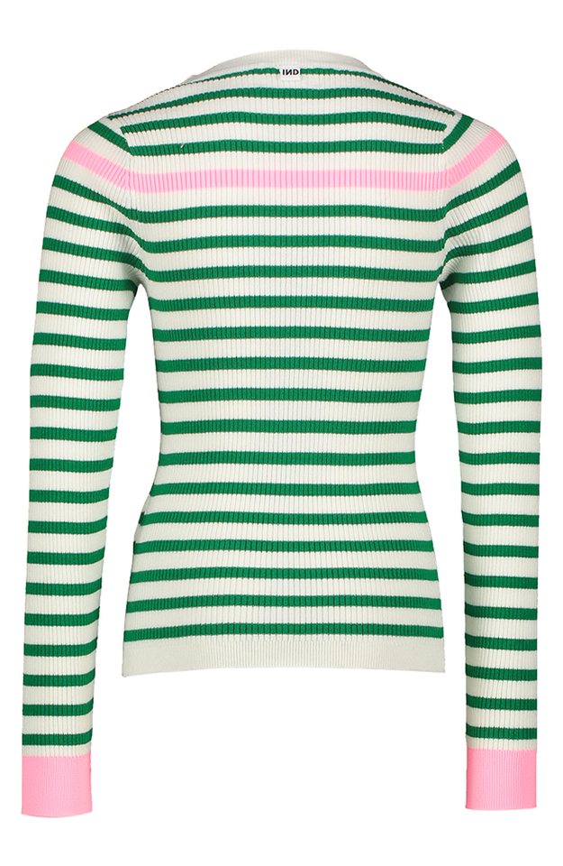 Multicolor gestreepte trui Salto Indee