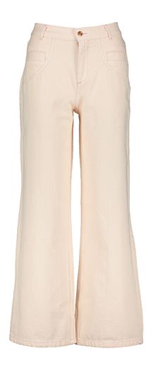 Licht roze wide leg jeans Song Indee 