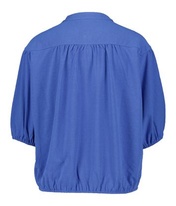 Blauwe bloes met elastiek onderaan Sister Indee
