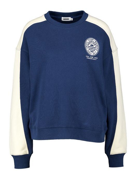Donkerblauwe sweater Sirocco Indee
