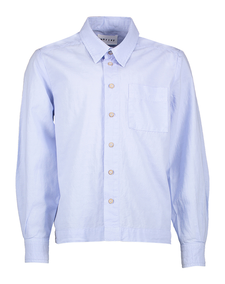 Licht blauw katoenen hemd Tur Sorrent Morley