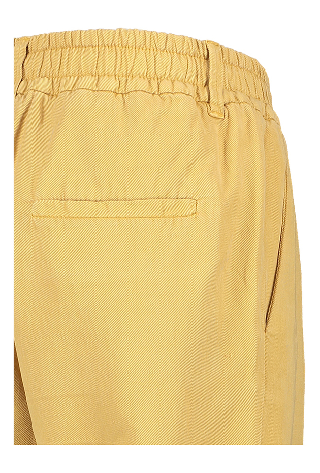 Toffee kleurige losvallende broek Vascos Tenente 