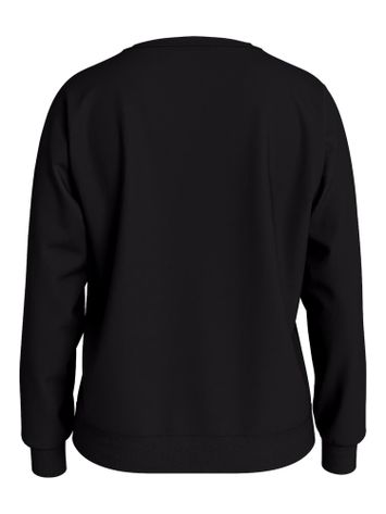 Zwarte sweater met ronde hals Visandy Vila