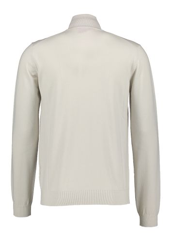 Greige wollen pull met rolkraag San Thomas Hugo Boss