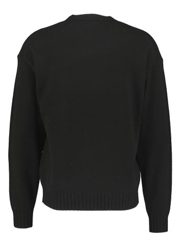 Zwarte trui met merknaam vooraan Hugo Boss