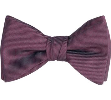 Bordeaux satijnen strik Hugo Boss