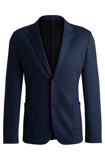 Donkerblauwe blazer Hagalto Hugo Boss