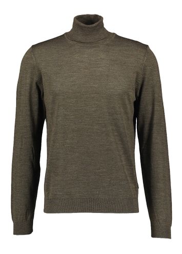Bruine pull met rolkraag Hugo Boss