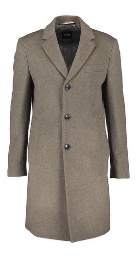 Dark beige mantek Hugo Boss