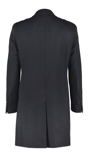 Donkerblauwe mantel Hugo Boss