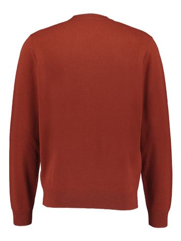 Medium red trui in wol en met ronde hals Hugo Boss